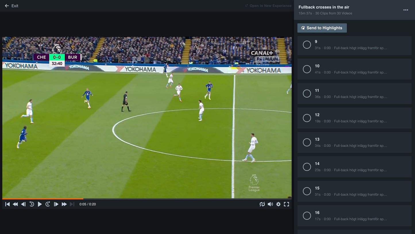 Invitation to our Hudl account